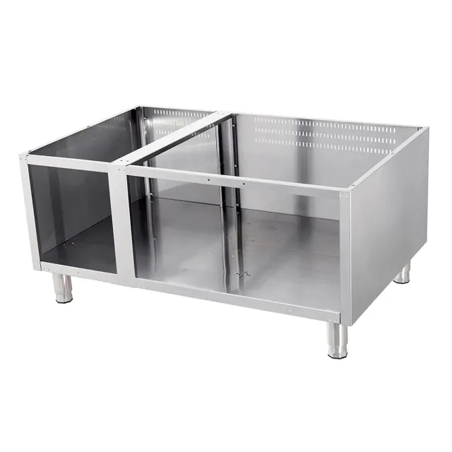 Maxima Premium Base Armadiata Tripla Acciaio 90 cm Vano Aperto