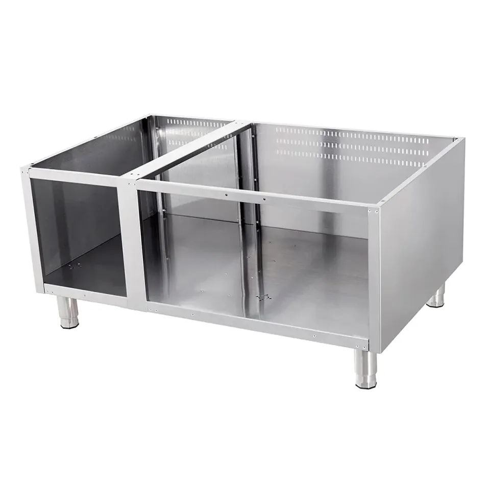 Maxima Premium Base Armadiata Tripla Acciaio 90 cm Vano Aperto