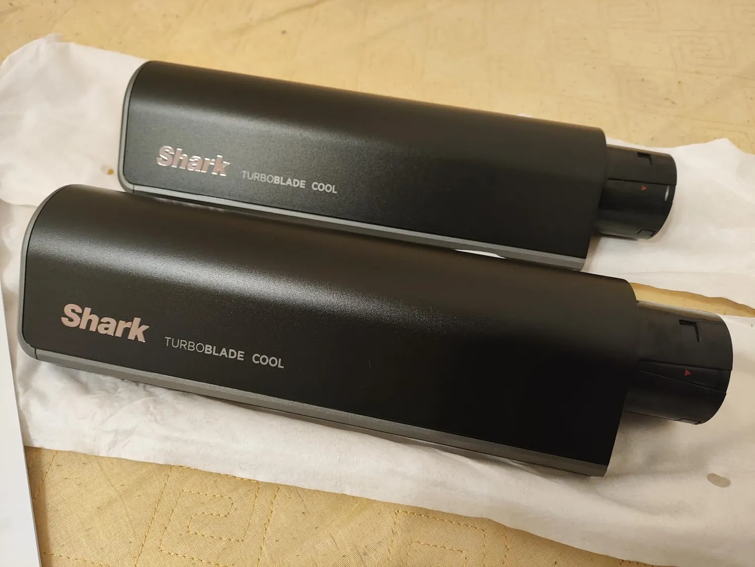 Shark TurboBlade Cool+Heat Ventilatore Caldo Freddo Grigio Oro