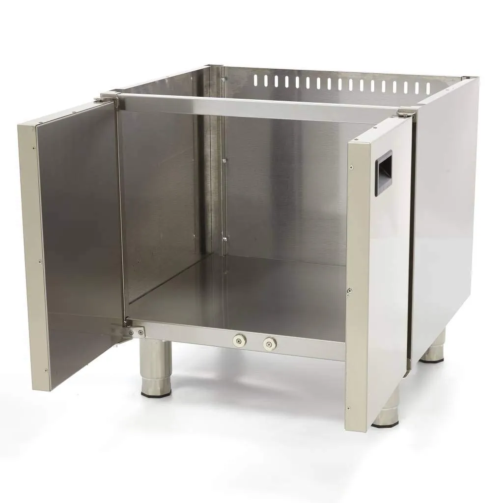 Pizza Maxima Commercial Grade armadietto 60x60 ante inox
