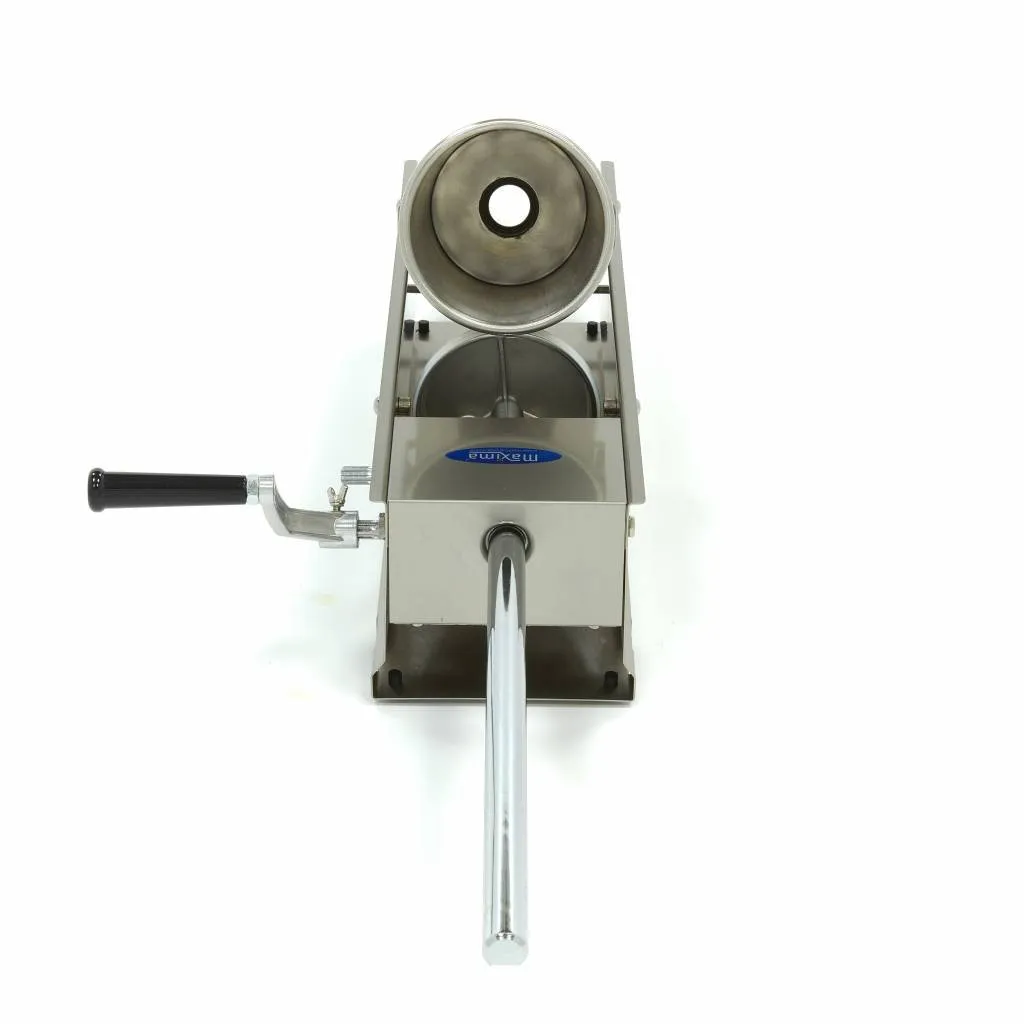 Maxima Insaccatrice Salsicce Orizzontale 7L inox 4 imbuti
