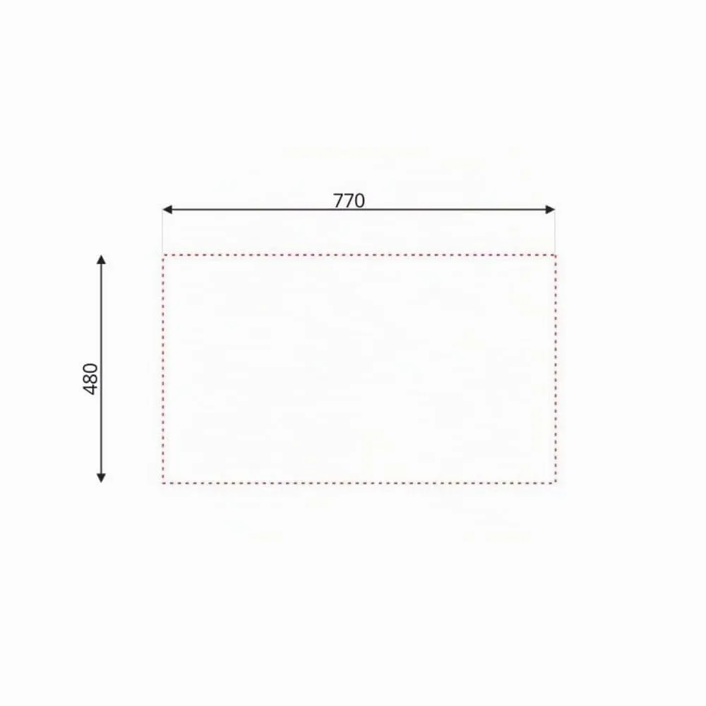 Samet Lavello Cucina Inox 79x50 cm Gocciolatoio Destro