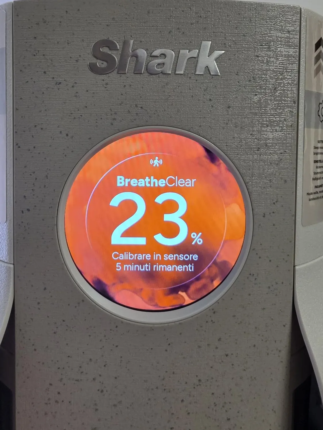 Shark BreatheClear HP162EU purificatore aria HEPA tortora