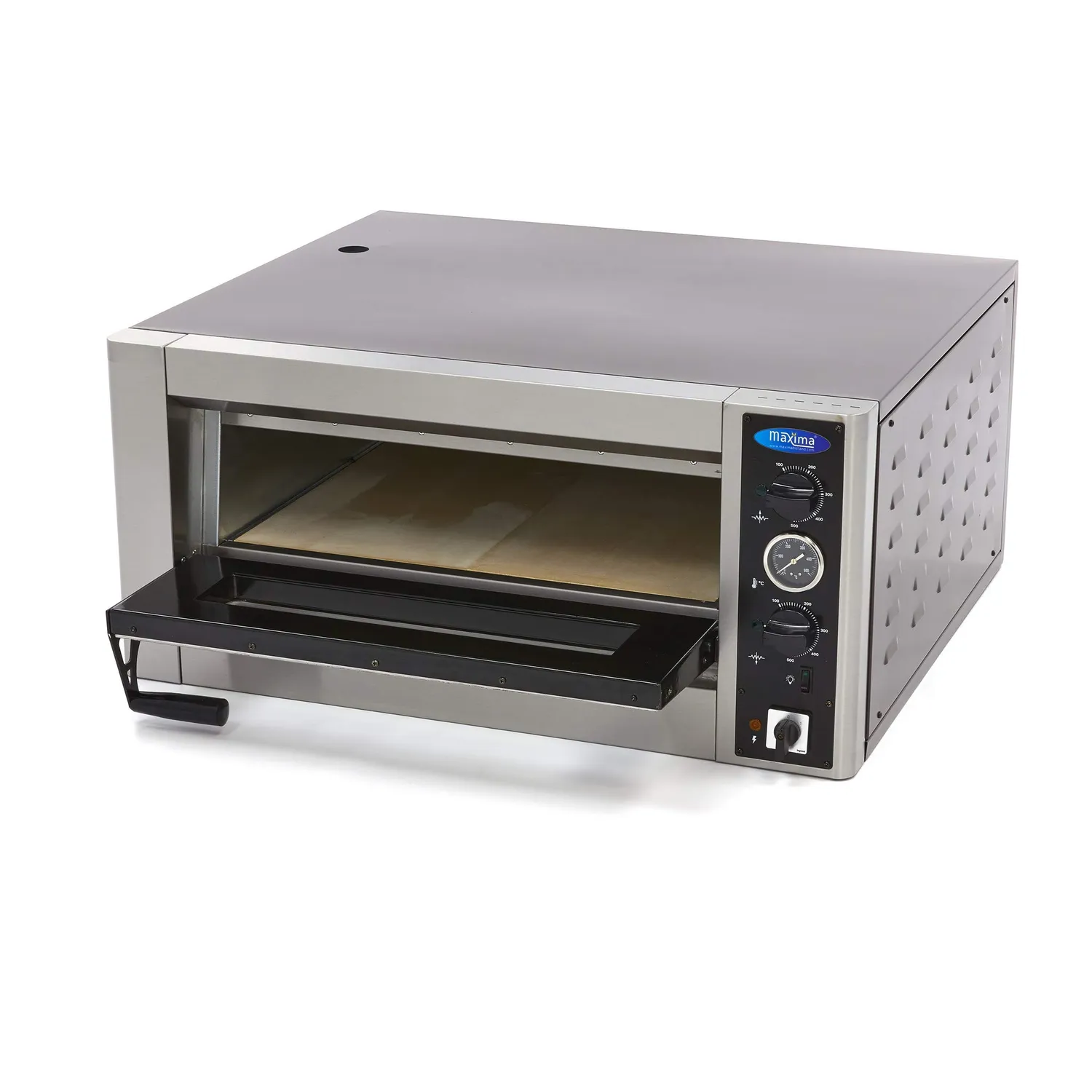 Pizza Maxima Deluxe forno pizza 4x30cm 400V con luce