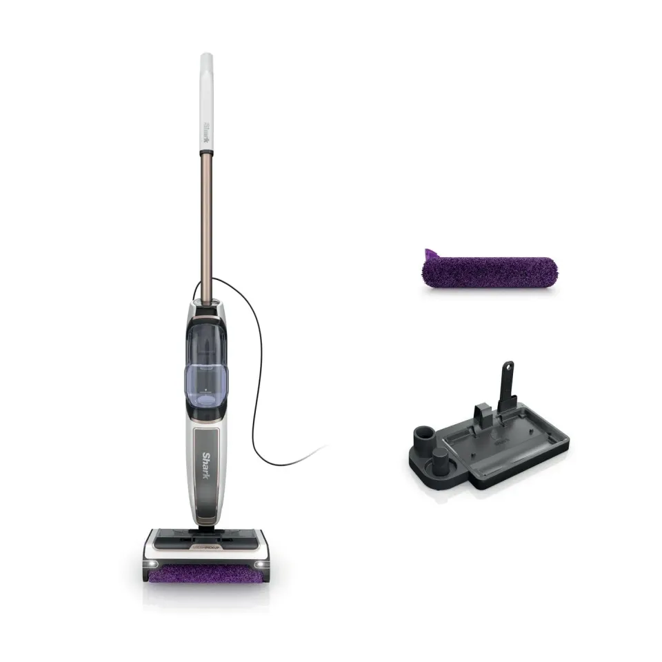 Shark SteamPickUp scopa vapore 3 in 1 bianca