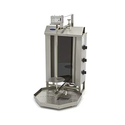 Pizza Maxima Grill Kebab 3 Fuochi Elettrico 30 kg Alto