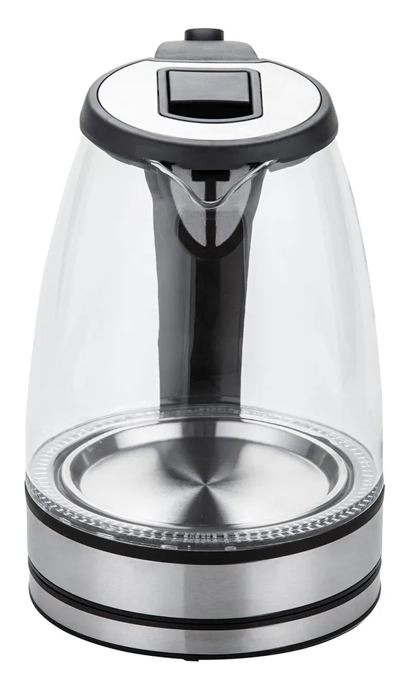 Melchioni Family MR Boil bollitore vetro 1,7 L nero 2200 W