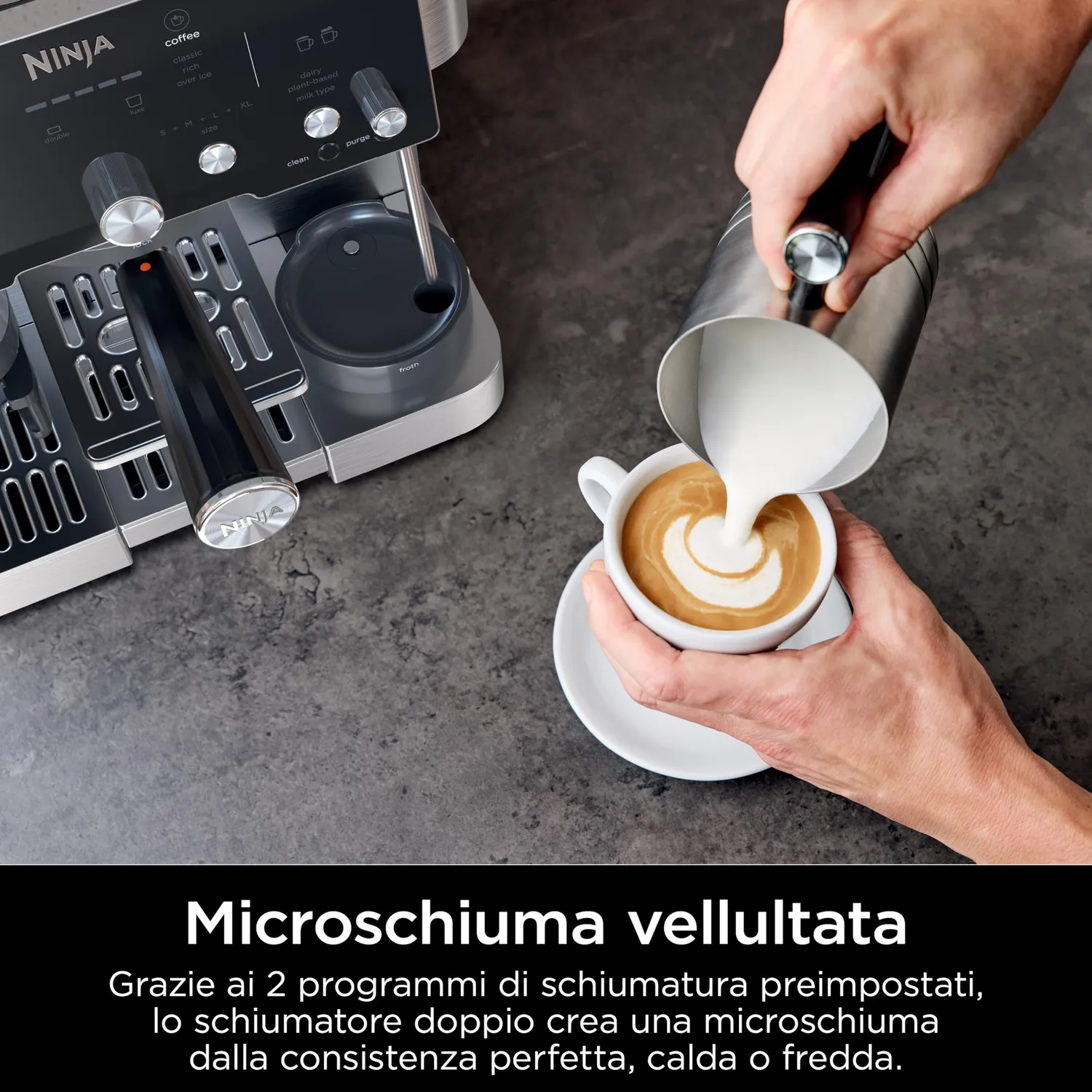 Ninja Luxe Café Essential Macchina Caffè Grani Espresso Filtro