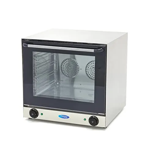 Pizza Maxima MCO Forno a Convezione 4 Teglie Inox