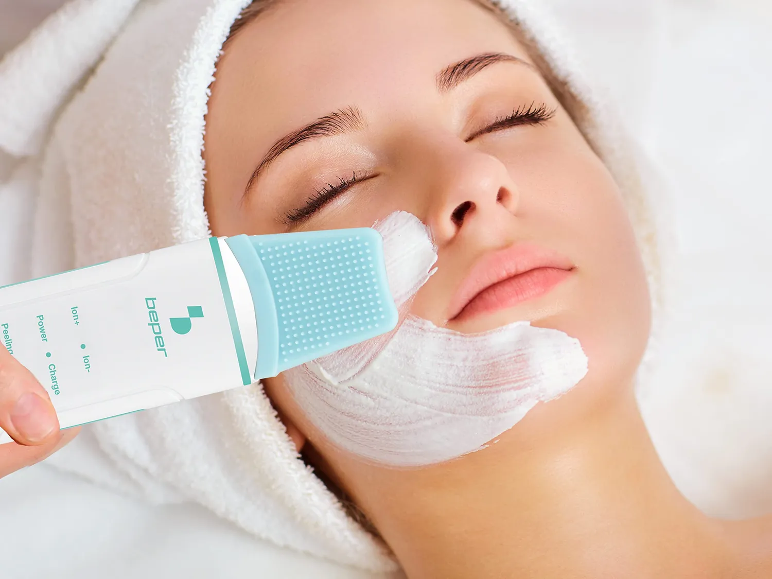 Beper P302VIS003 pulizia viso ultrasuoni 4 funzioni ionico