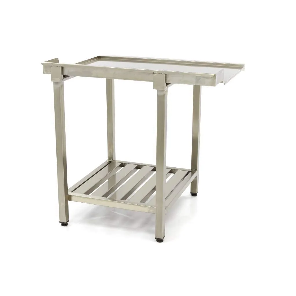 Maxima Tavolo Lavastoviglie 120x75 Destra con Alzatina Inox
