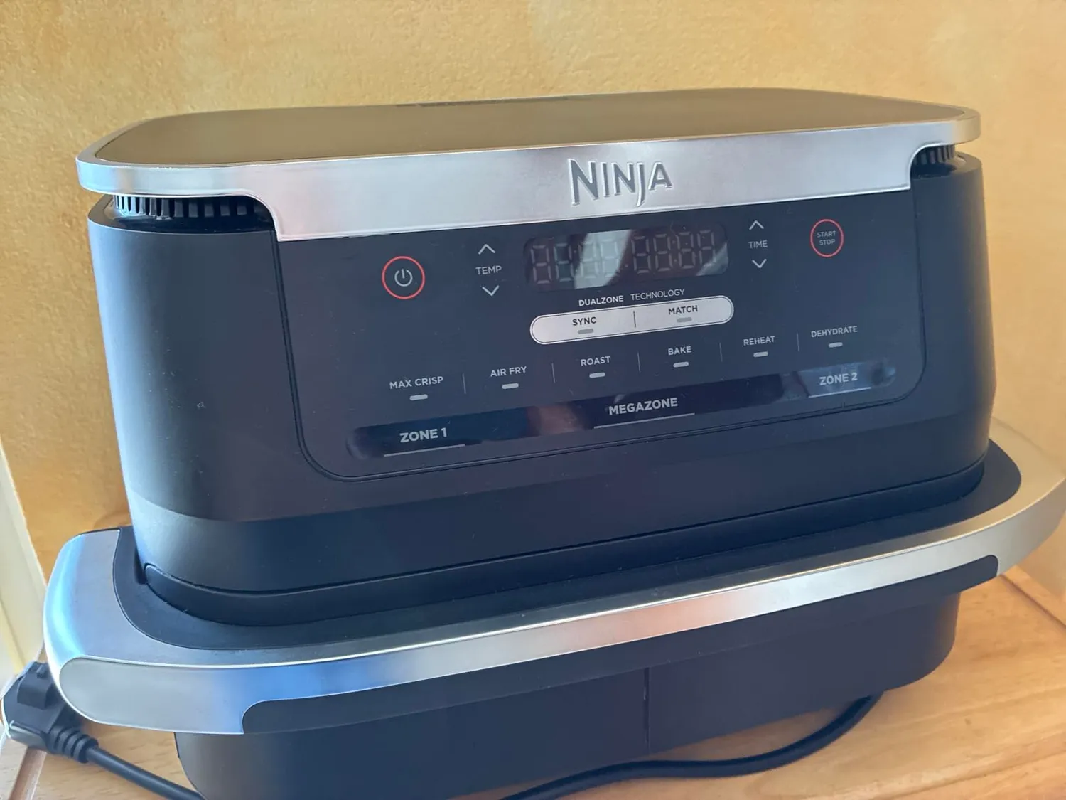 Ninja FlexDrawer Friggitrice ad Aria 6,6L Nera