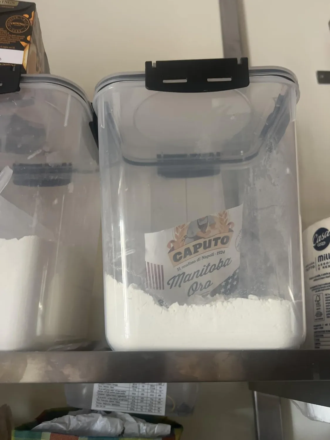 Yashe Contenitori Ermetici Alimenti Set 4 Pezzi 3,7 L Senza BPA