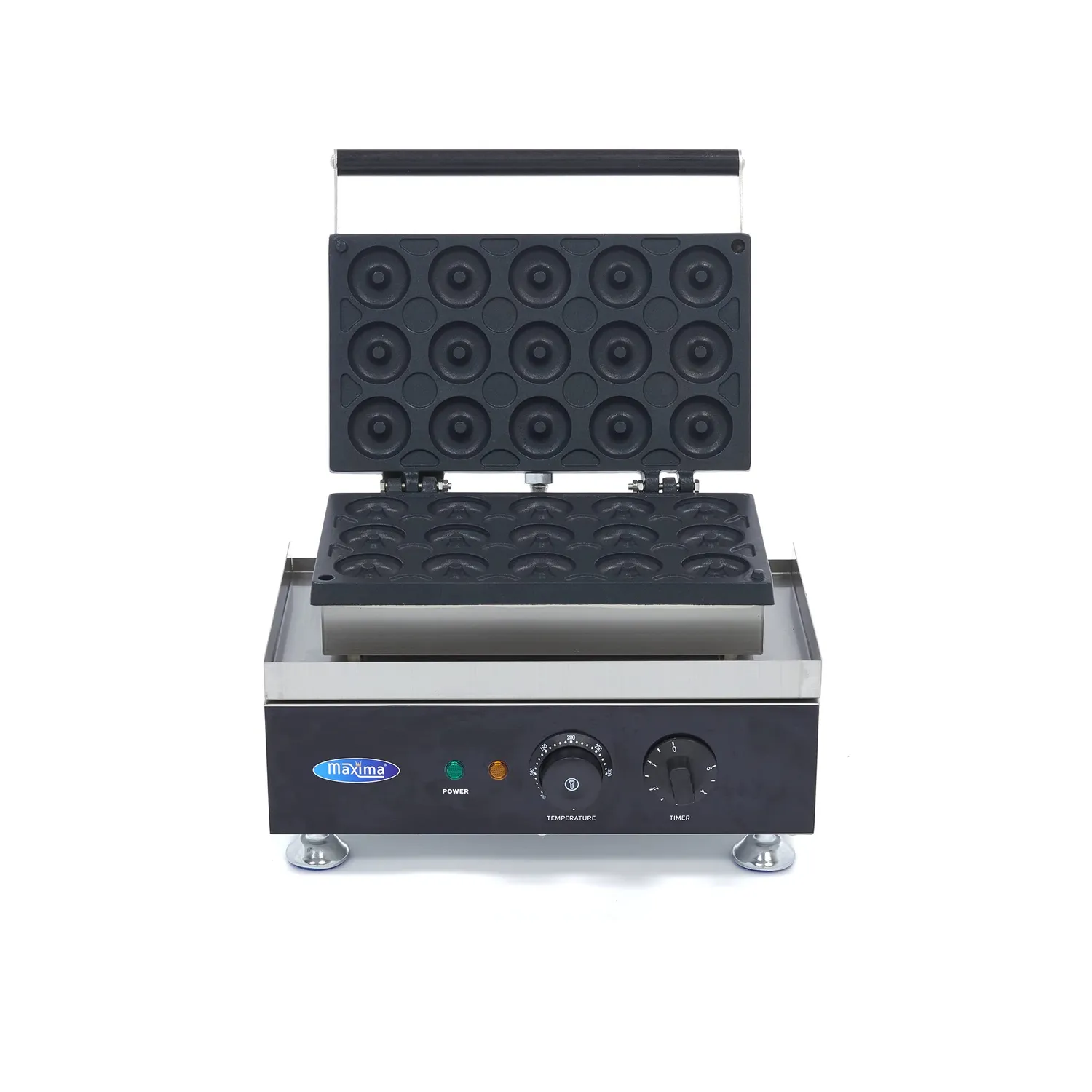 Maxima Macchina Ciambelle 15 Mini Ø 5 cm con Timer