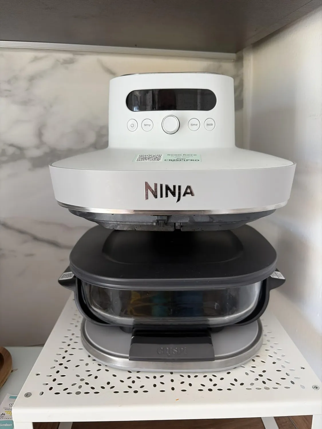 Ninja CRISPi PRO friggitrice ad aria vetro 5,7 L verde