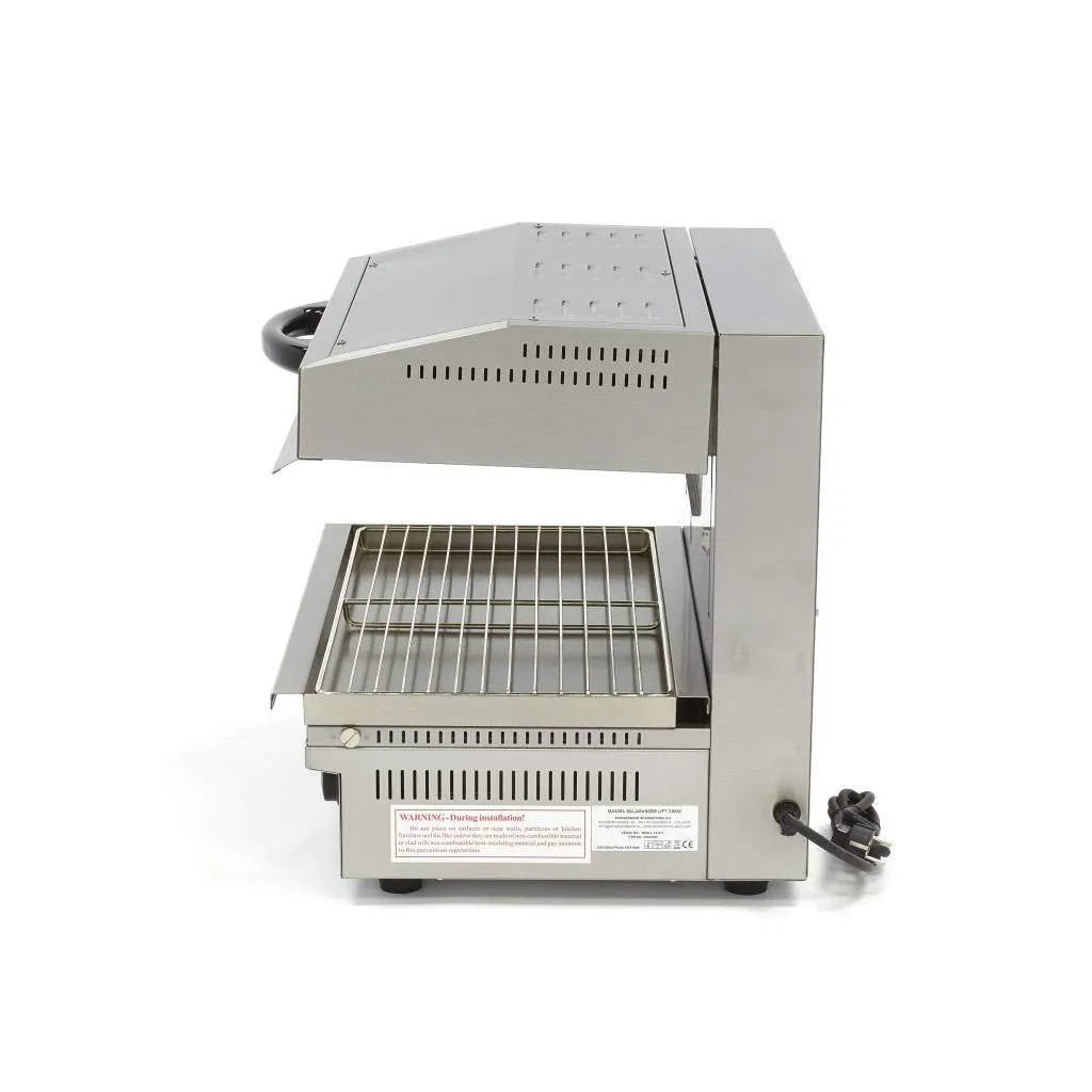 Maxima salamandra sollevamento 3600W 590x320 mm inox