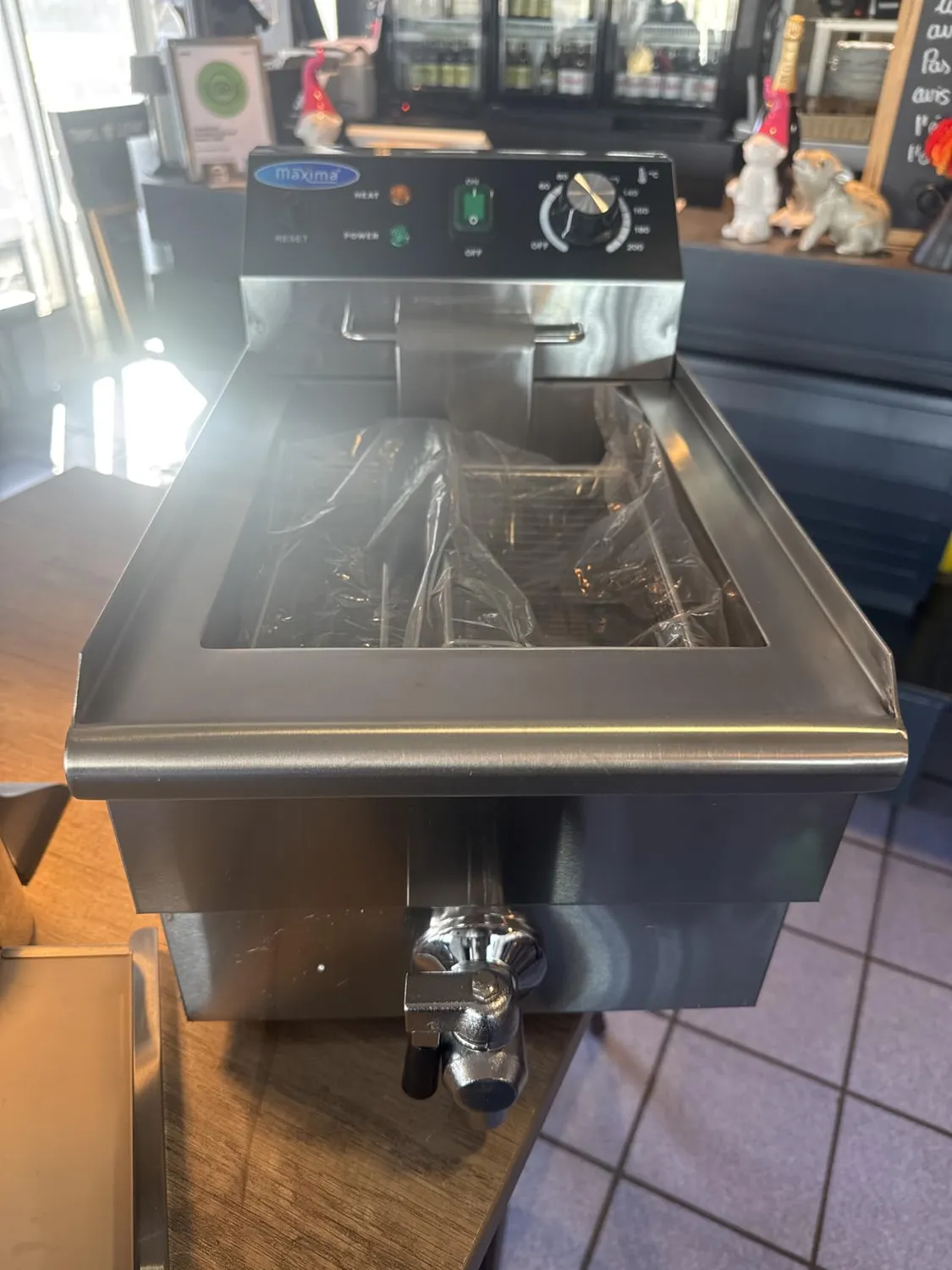 Pizza Maxima cuocipasta elettrico 2x2 litri 2 cestini inox