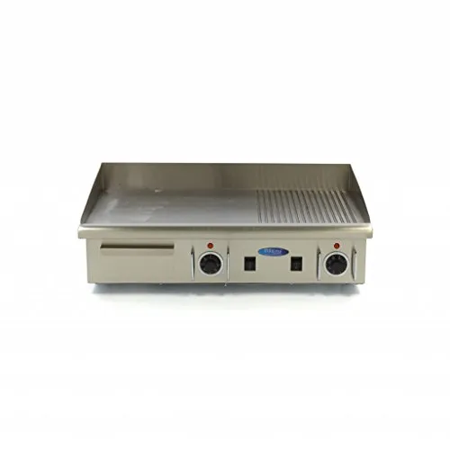 Maxima MGRILL BIG piastra grill 1/2 liscia 1/2 rigata