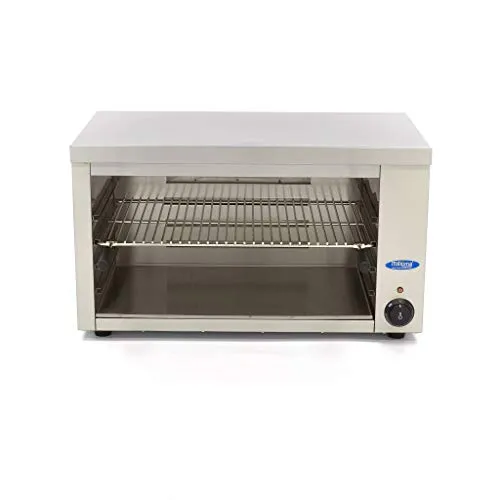 Maxima salamandra grill 3600W camera 646x405 mm inox