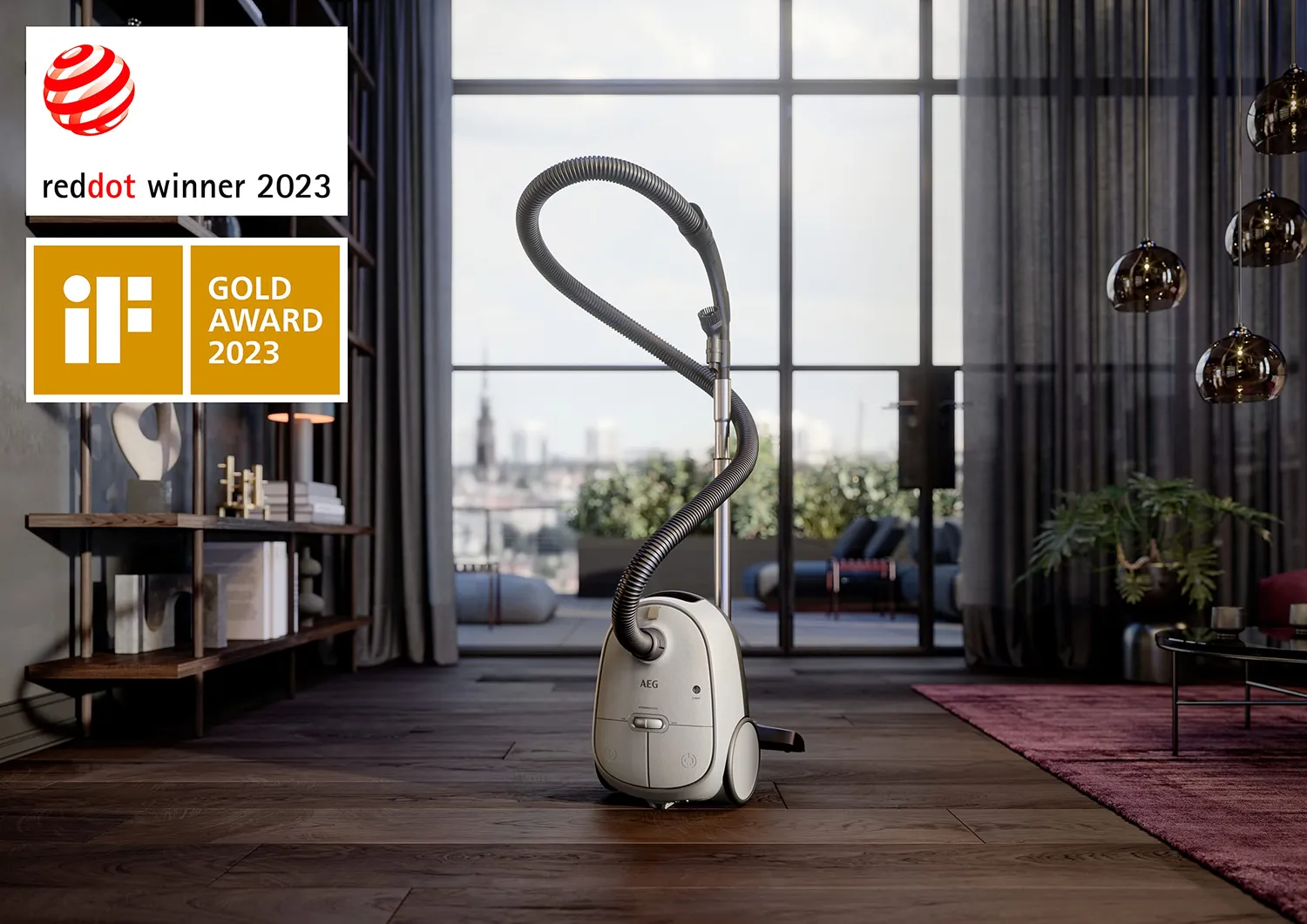 AEG AB61H6SW Aspirapolvere Sacco Bianco Opaco 850W