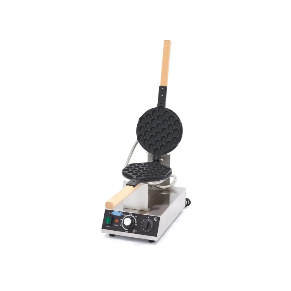 Maxima Macchina Bubble Waffle Ghisa 1400W antiaderente