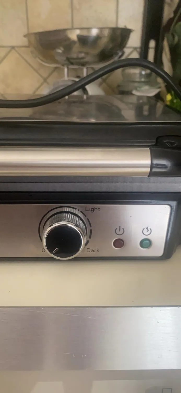 Yashe Piastra Waffle 4 Fette Medium 1200W Antiaderente
