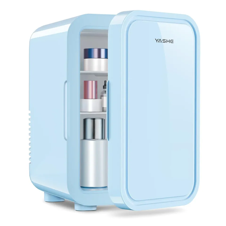 YASHE Mini Frigo 6 Litri Blu 8 Lattine