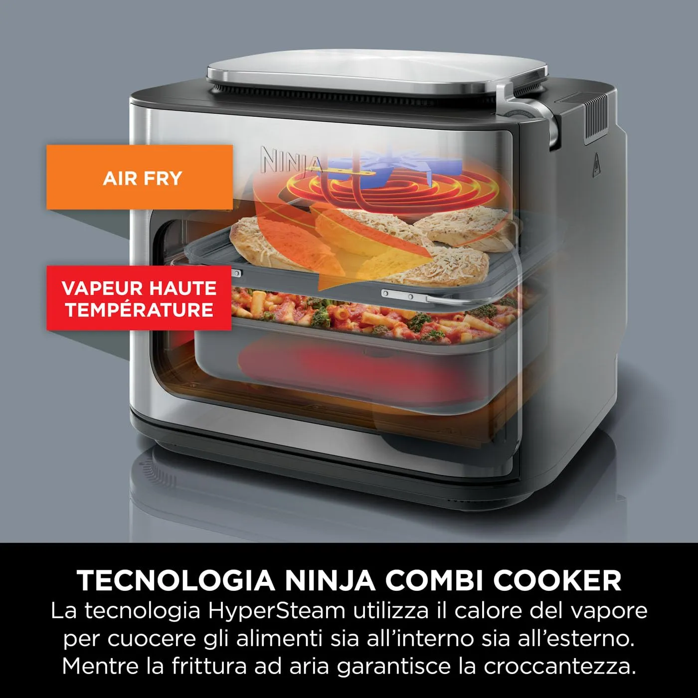 Ninja Combi multicooker 12in1 argento