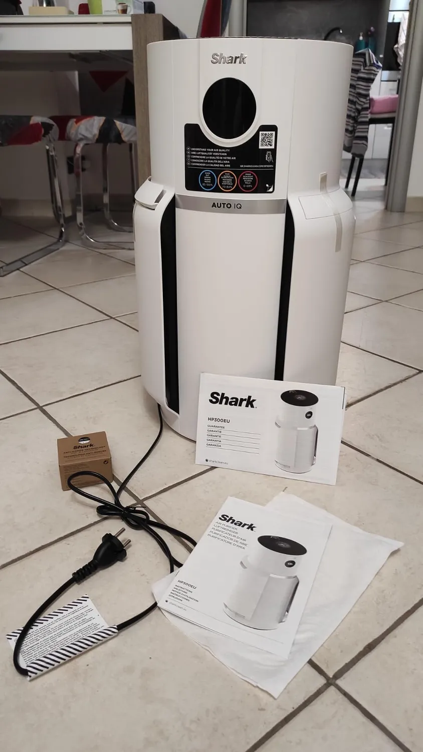 Shark NeverChange MAX purificatore aria bianco 130 mq