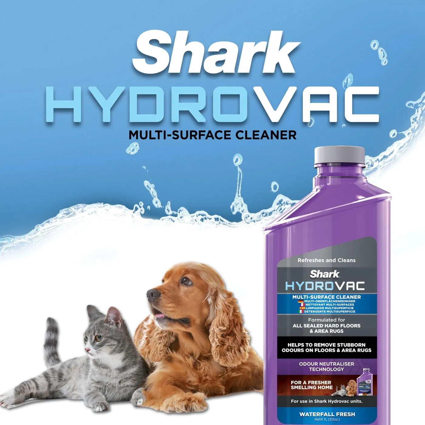 Shark HydroVac Detergente Pavimenti 1L WD110 WD210
