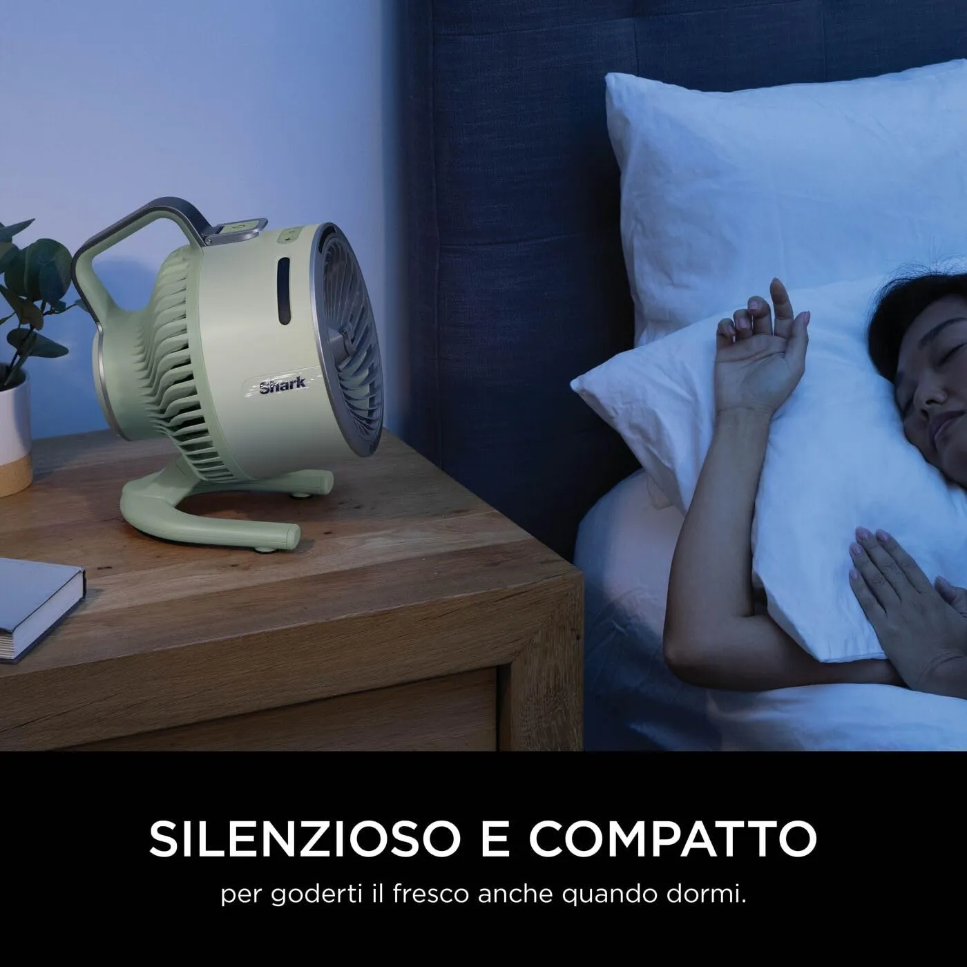 Shark FlexBreeze HydroGo Ventilatore Portatile Verde Menta