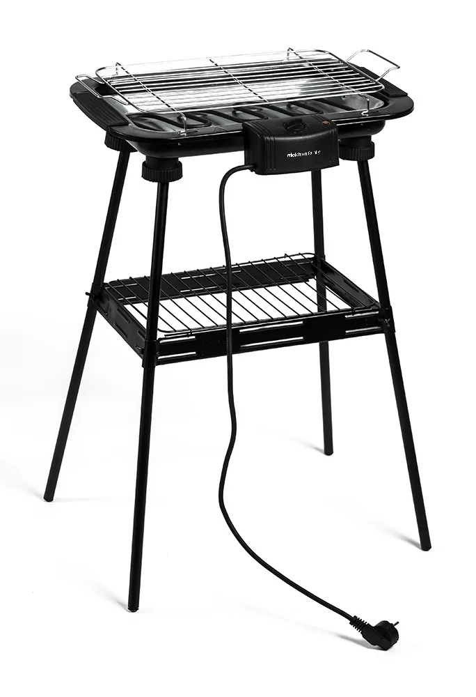 Melchioni Family BBQ2 griglia elettrica 2000W con piedistallo