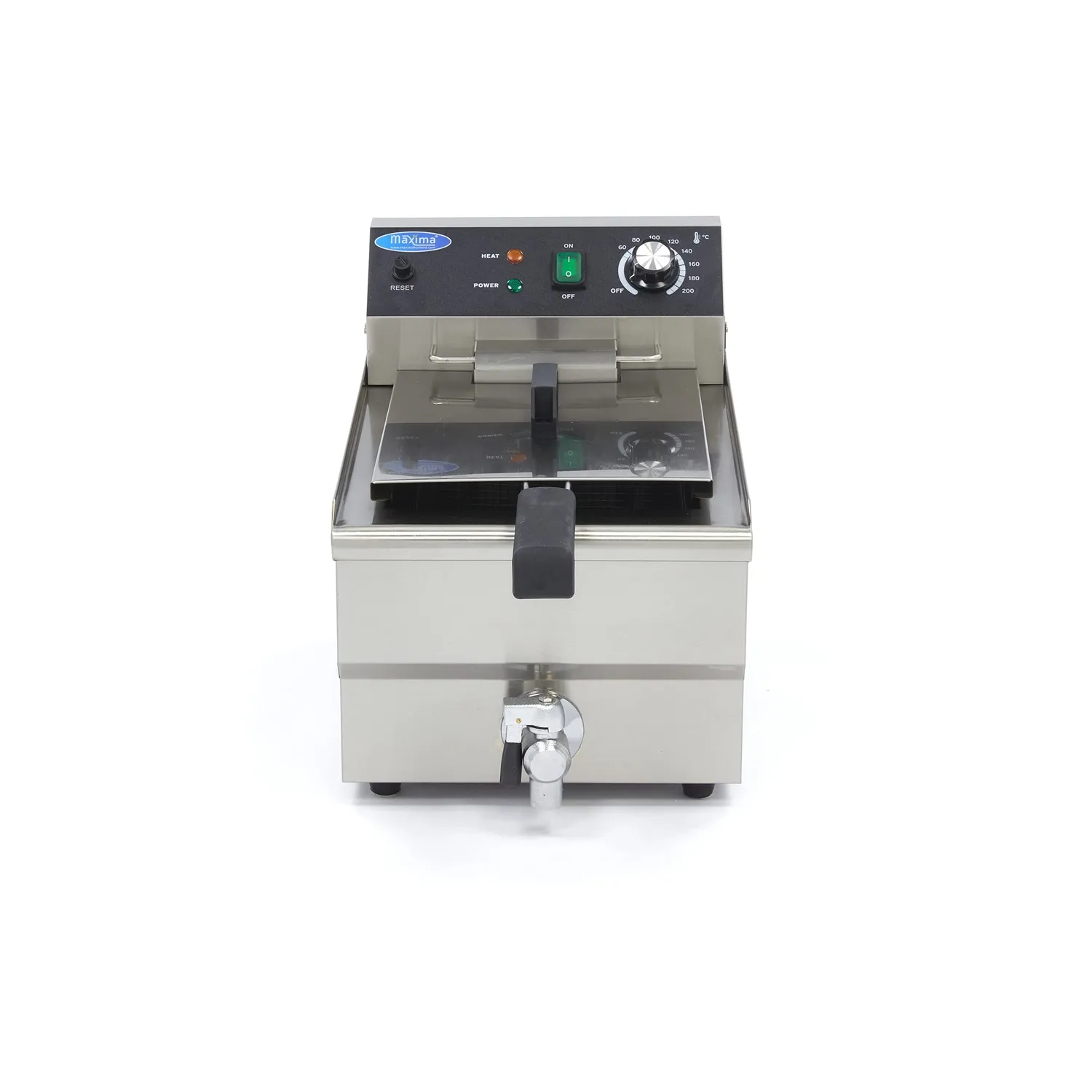 Maxima Gastro friggitrice 13 L 1 cestello scarico