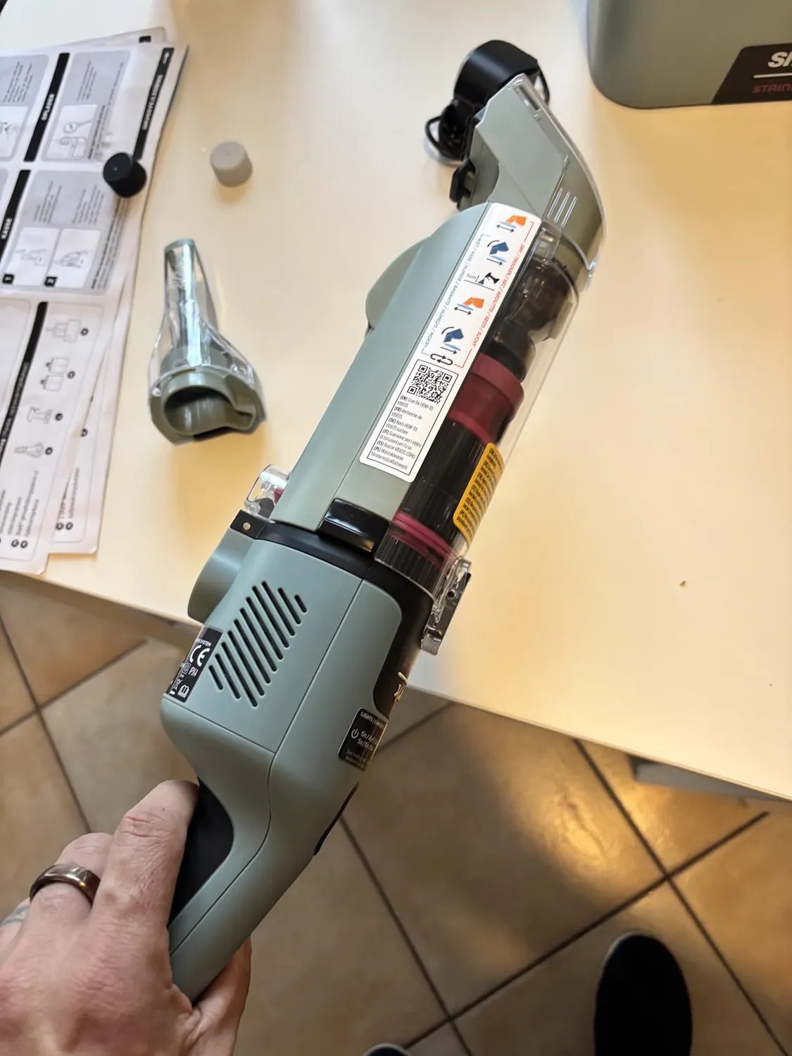 Shark StainForce HX100EUCP smacchiatore senza filo bundle