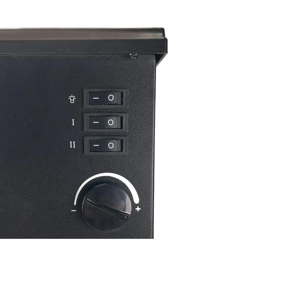 Beper RI.504 caminetto elettrico fiamma LED 2 potenze