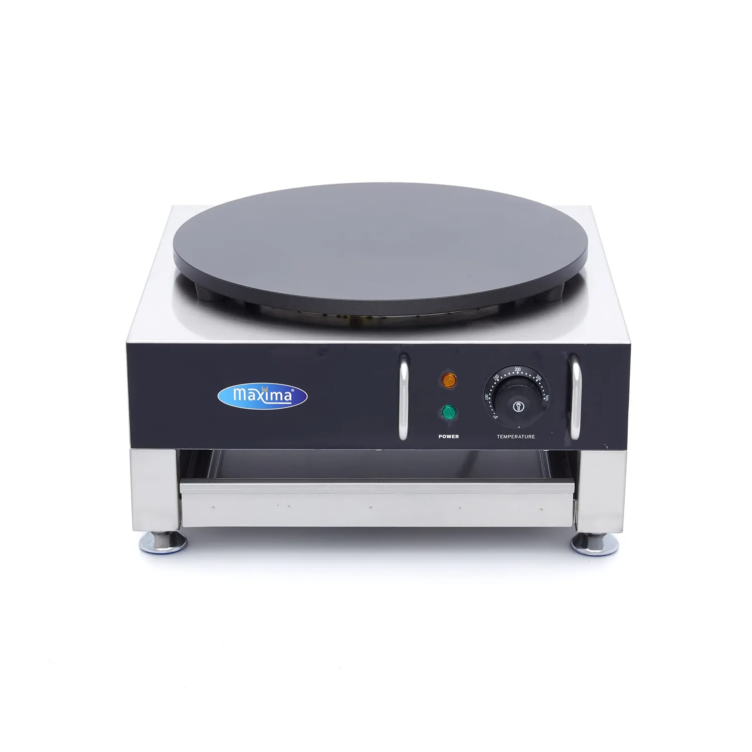 Maxima Crepiera Professionale 40 cm Ghisa Antiaderente 300°C