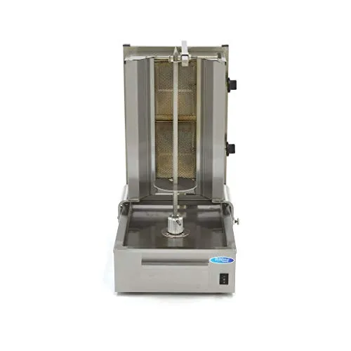 Pizza Maxima grill kebab gas 2 bruciatori 20kg carne
