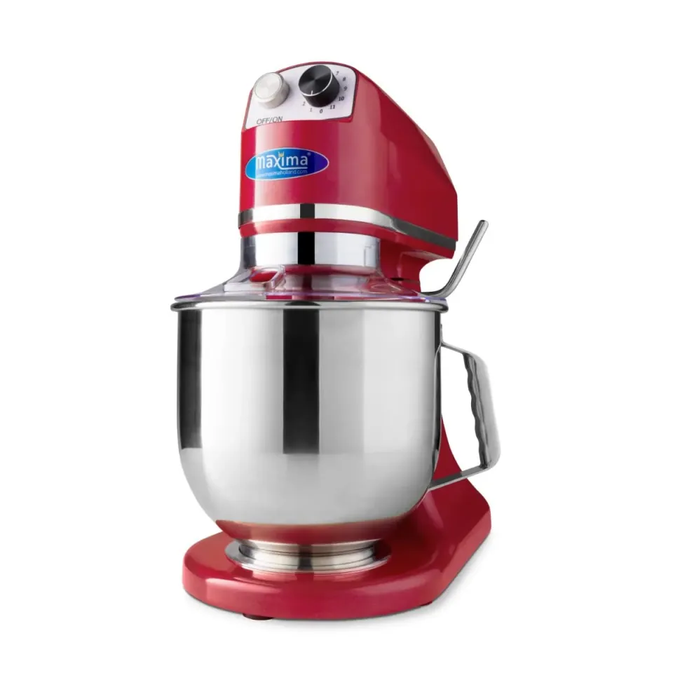 Maxima MPM 7L impastatrice planetaria 7 L rosso lampone