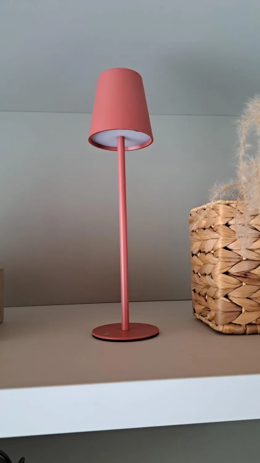 Beper P207ILI204 lampada da tavolo terracotta dimmerabile