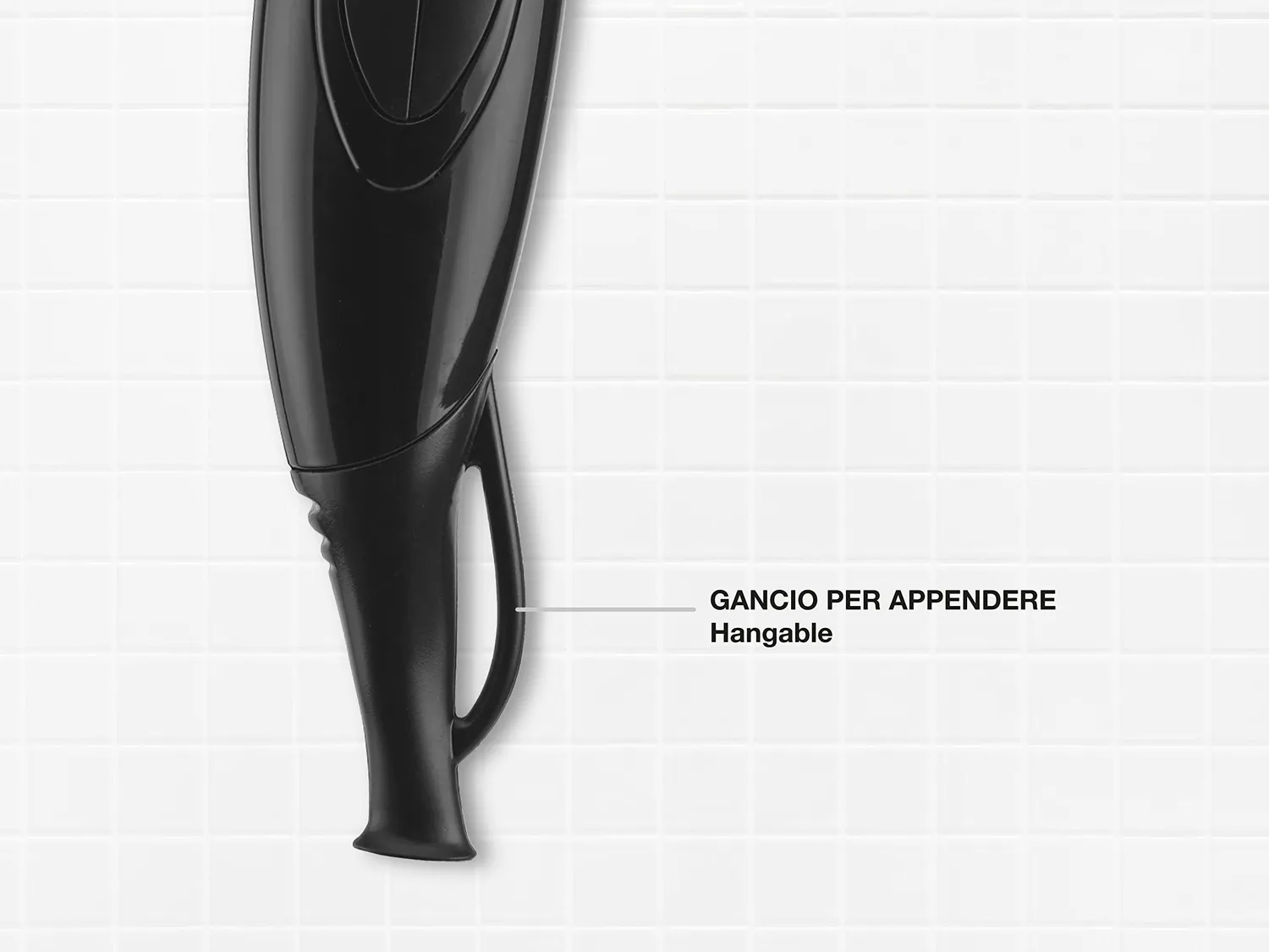 Beper 40.979 asciugacapelli 2000W nero con diffusore