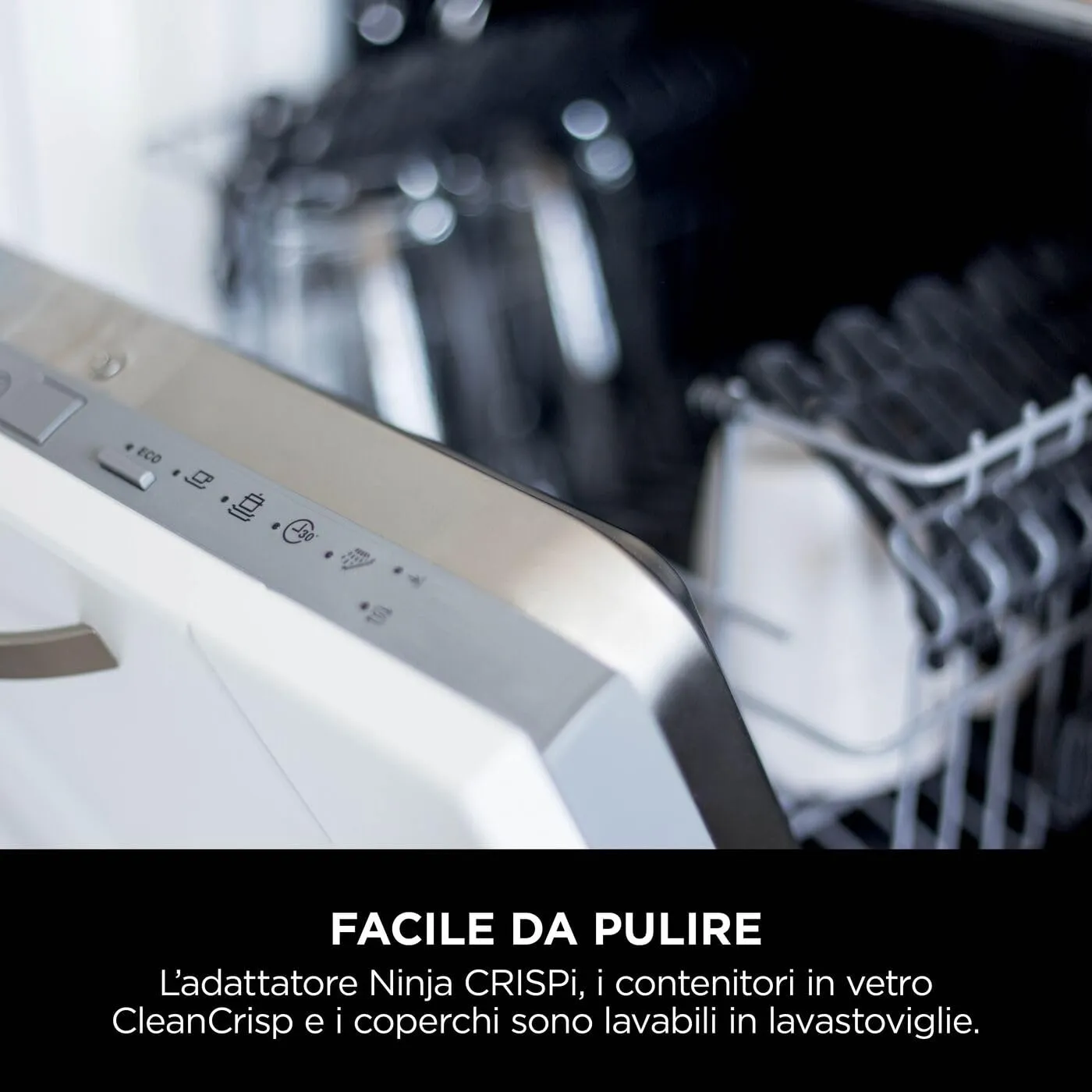 Ninja CRISPi CleanCrisp Contenitore Vetro 3,8 L FN101