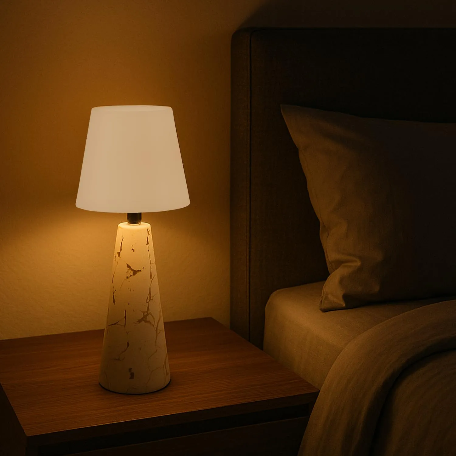 Beper P207ILI500 Marble lampada tavolo ricaricabile ceramica