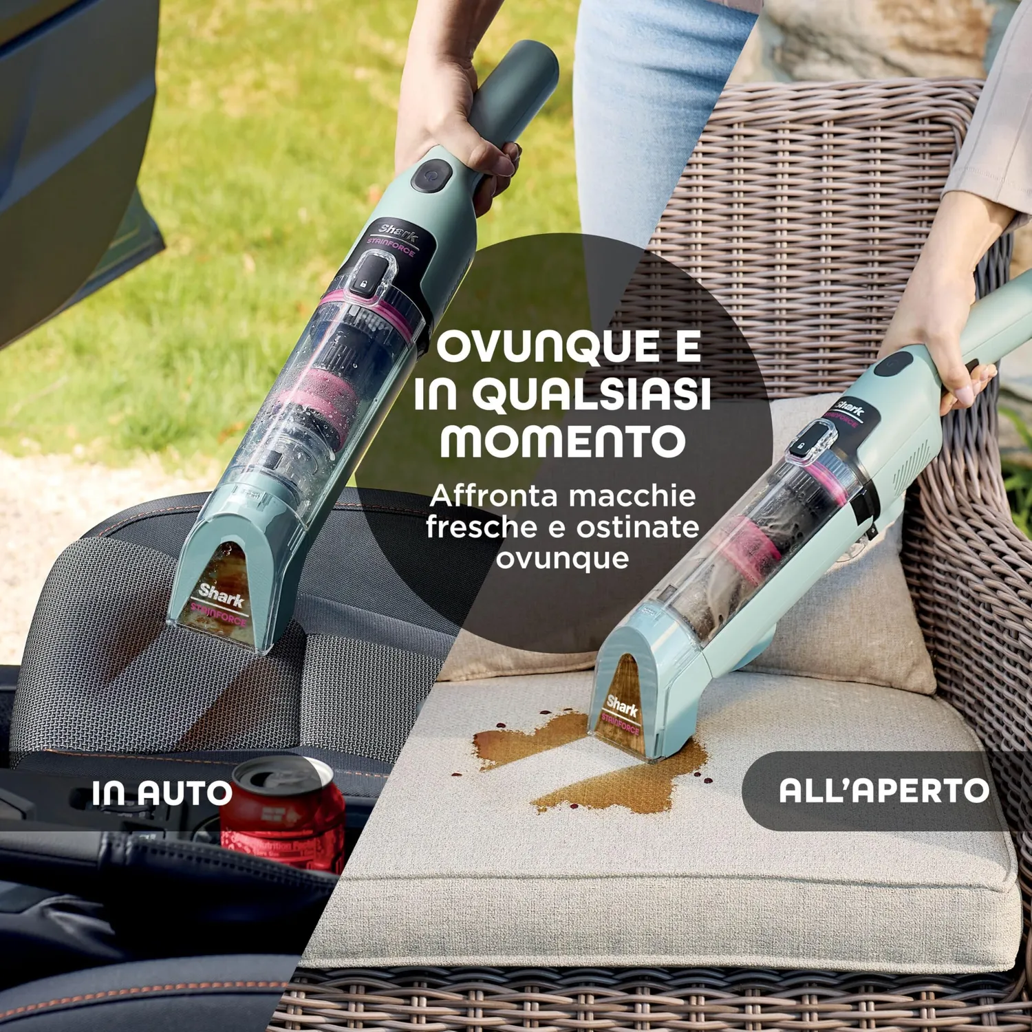 Shark StainForce HX100EUCP smacchiatore senza filo bundle