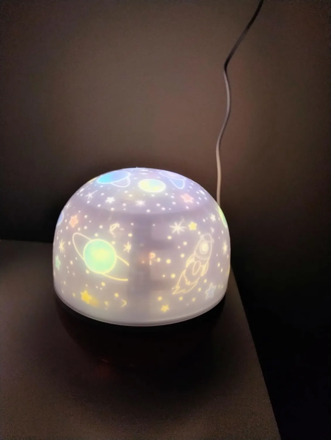Beper Proiettore Stelle Bambini LED USB Spazio Animali