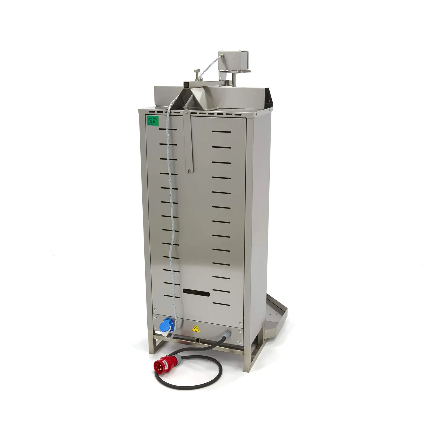 Pizza Maxima grill kebab elettrico 5 bruciatori 80kg