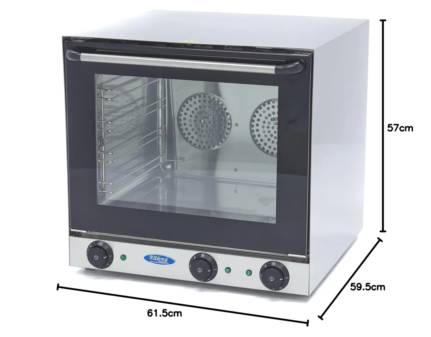 Maxima MCO Forno a Convezione ventilato con grill e timer