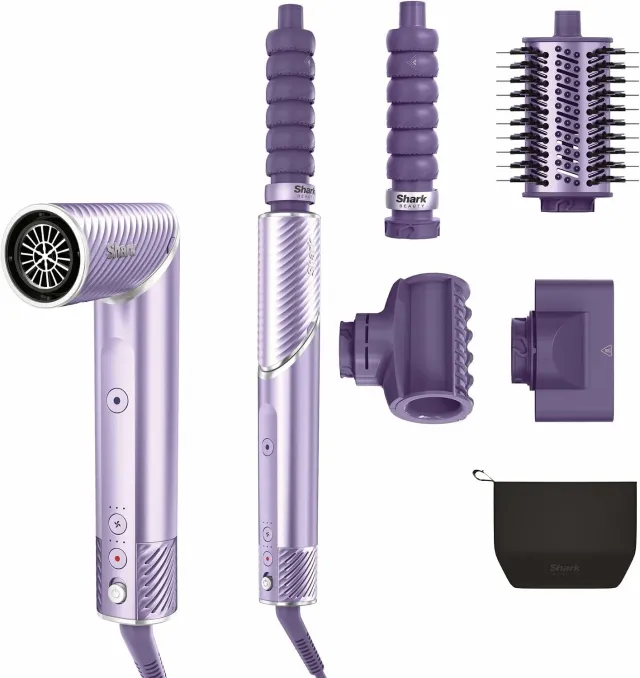 Shark FlexStyle IonCurl HD840EUPU styler 3in1 lilla