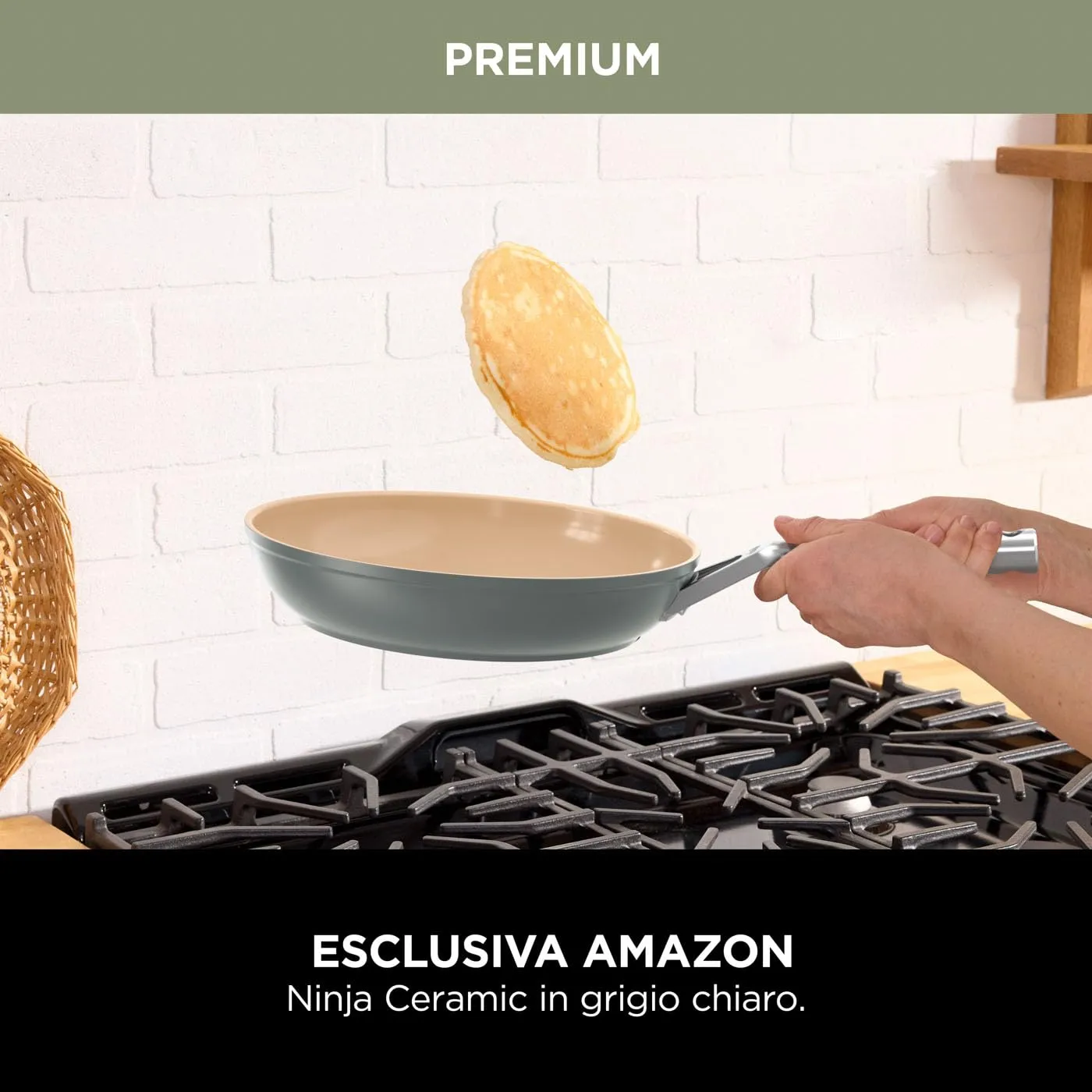 Ninja Extended Life set 5 pentole ceramica