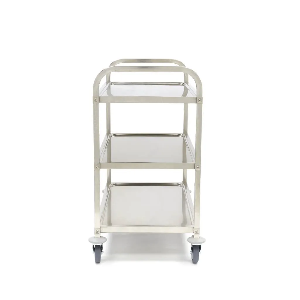 Pizza Maxima Carrello Servizio 3 Piani Inox 120 Kg