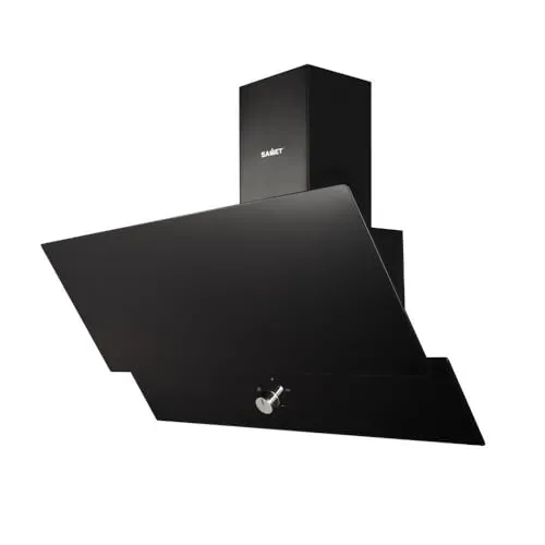 Samet Cappa Parete 90 cm Nero 130W